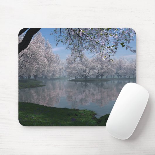 Tapis De Souris Sakura Mousepad (Avec souris)