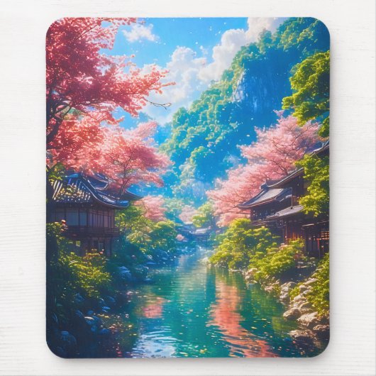 Tapis De Souris Sakura Utsuru Seiryū (Devant)