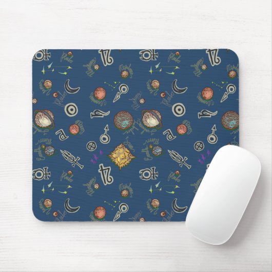 Tapis De Souris Salade d'espace Mousepad (Avec souris)