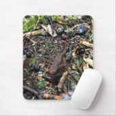 Tapis De Souris Salamandre dans la forêt, Washington (Avec souris)