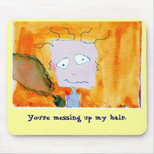 Tapis De Souris Sali mousepad de cheveux