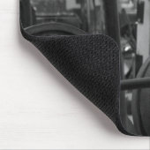 Tapis De Souris Salle de gym - Home Sweet Home - Barbell - Entraîn (Coin)