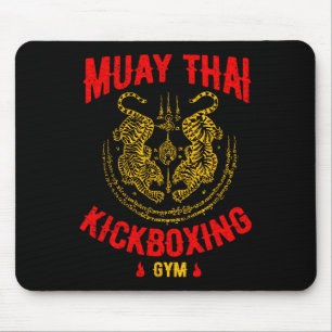 Tapis De Souris Salle de kickboxing Muay Thai Tiger Cadeau d'entra
