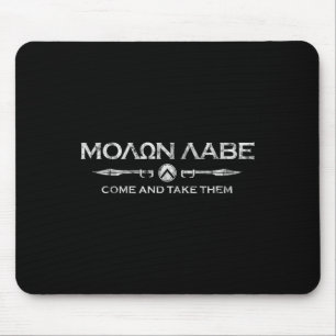 Tapis De Souris Salle De Sport Et Fitness Sparta - Molon Labe