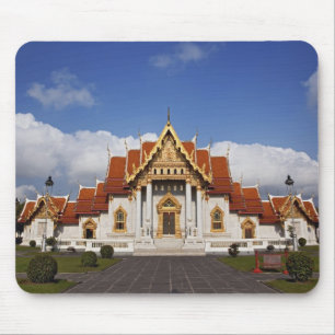 Tapis De Souris Salle Ubosot ou Bot, Wat Benchamabophit, Bangkok,