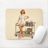 Tapis De Souris Sally Monroe - Au travail (Avec souris)