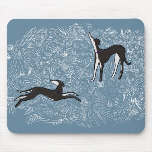Tapis De Souris Saluki Greyhound (Devant)