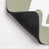 Tapis De Souris Saluki Silhouette (Coin)