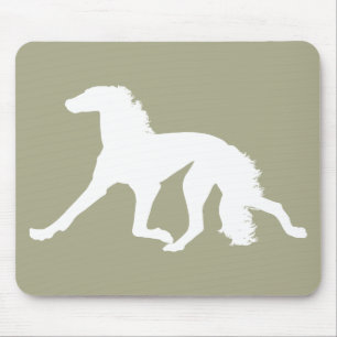 Tapis De Souris Saluki Silhouette