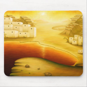 Tapis De Souris "Salut" - Moyen-Orient, Orient Sunset Peinture