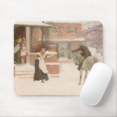 Tapis De Souris Salutation du facteur par Robert Walker Macbeth (Avec souris)