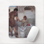 Tapis De Souris Salutation silencieuse (par Lawrence Alma-Tadema) (Avec souris)