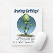 Tapis De Souris Salutations ! (Avec souris)