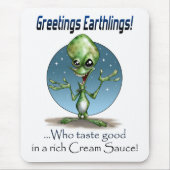 Tapis De Souris Salutations ! (Devant)