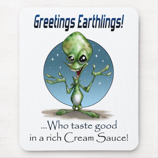 Tapis De Souris Salutations ! (Devant)