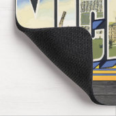 Tapis De Souris Salutations de Detroit Michigan, cru (Coin)