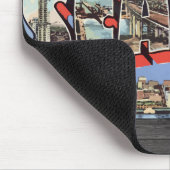 Tapis De Souris Salutations de Seattle Washington, cru (Coin)