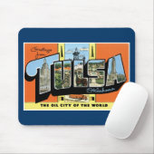 Tapis De Souris Salutations de Tulsa, l'Oklahoma ! (Avec souris)
