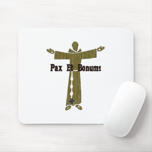 Tapis De Souris Salutations franciscaines (Avec souris)