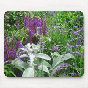 Tapis De Souris Salvia, Ours d'agneaux et Lavendar