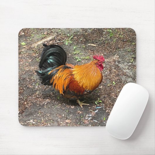 Tapis De Souris Sam Le Rooster Mousepad (Avec souris)