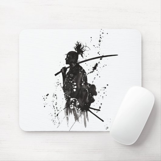 Tapis de souris samouraï (Avec souris)