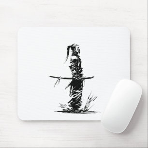 Tapis de souris samouraï