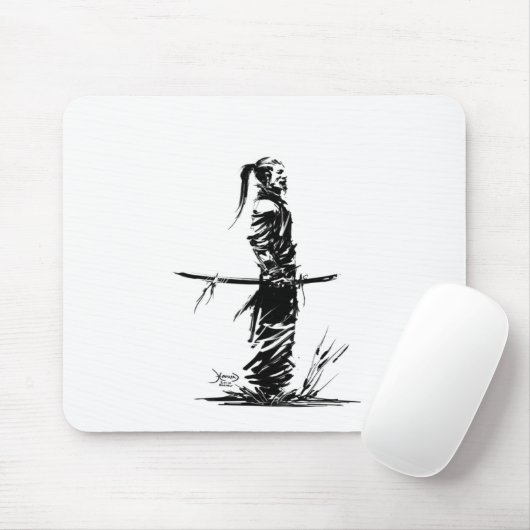 Tapis de souris samouraï (Avec souris)