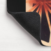 Tapis De Souris Samouraïs défendant contre la coquille de (Coin)