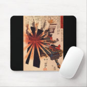 Tapis De Souris Samouraïs défendant contre la coquille de (Avec souris)
