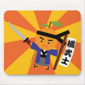 Tapis De Souris Samouraïs Mousepad de mandarine (Devant)