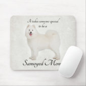 Tapis De Souris Samoyed Maman Mousepad (Avec souris)