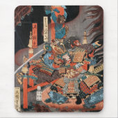 Tapis De Souris Samurai Hero Minamoto no Yorimitsu : Ukiyo-e (Devant)