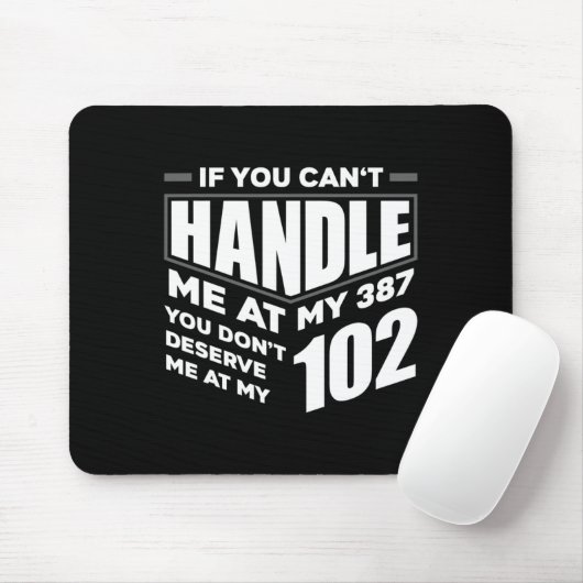 Tapis De Souris S'amuser si vous ne pouvez pas me traiter Diabétiq (Avec souris)