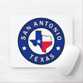 Tapis De Souris San Antonio Texas (Avec souris)