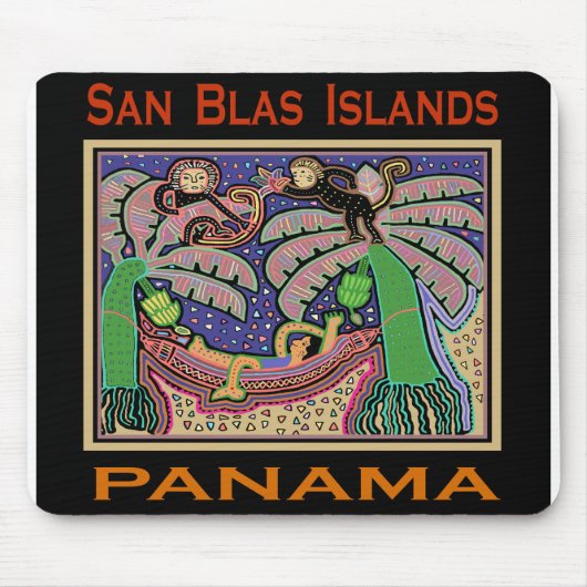 Tapis De Souris San Blas Islands Panama Mola (Devant)