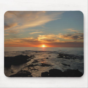 Tapis De Souris San Diego Sunset II California Seascape