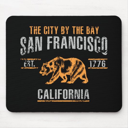 Tapis De Souris San Francisco (Devant)