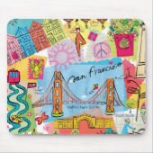 Tapis De Souris San Francisco, Californie (Devant)