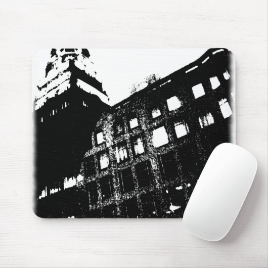 Tapis De Souris San Francisco construisant Mousepad (Avec souris)