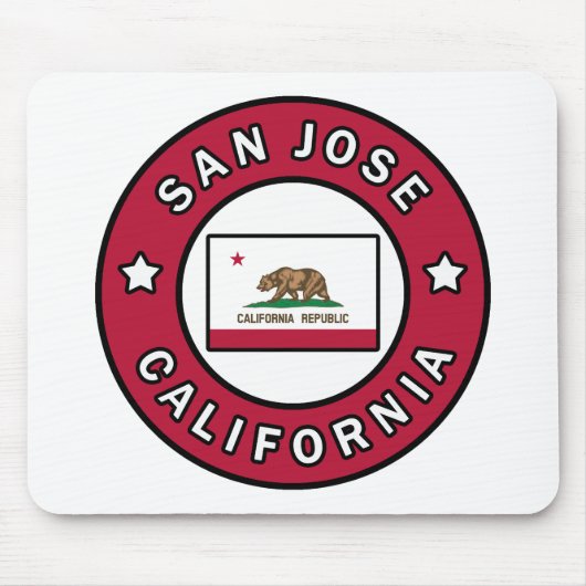 Tapis De Souris San Jose Californie (Devant)