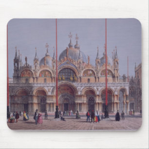 Tapis De Souris San Marco, Venise, gravée par Brizeghel (litho)