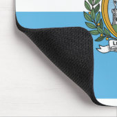 Tapis De Souris San Marein - Drapeau Saint-Marin (Coin)