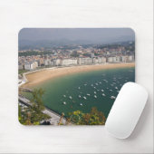 Tapis De Souris San Sebastian, Espagne. La ville basque de San (Avec souris)