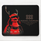 Tapis De Souris SANADA YUKIMURA (Version rouge) (Devant)