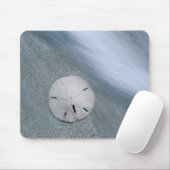Tapis De Souris Sanddollar sur la plage| Île de Sanibel, Floride (Avec souris)