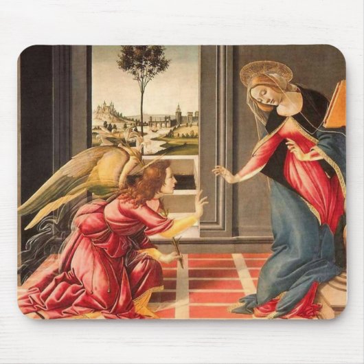 Tapis De Souris Sandro Botticelli - l'annonce (Devant)