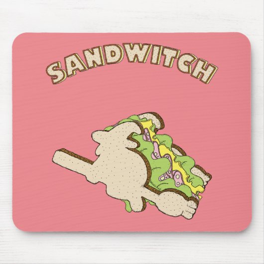 Tapis De Souris Sandwitch (Devant)