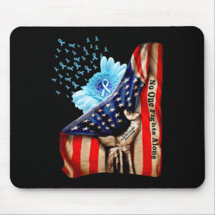 Tapis De Souris Sang en moi Indicateur Sensibilisation au cancer o