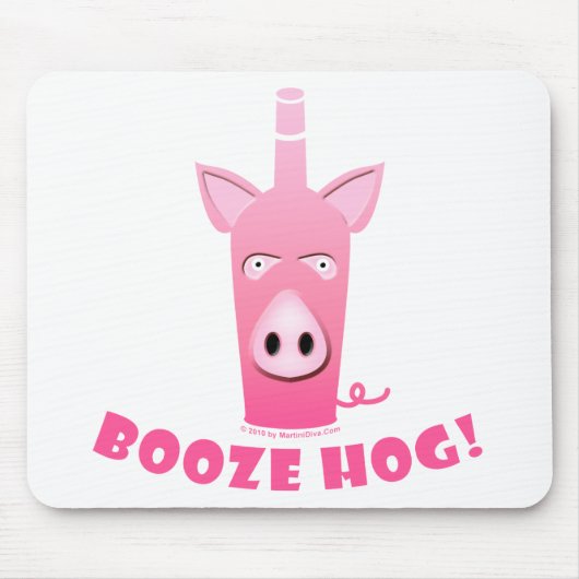 Tapis de souris Sanglier de Boisson (Devant)